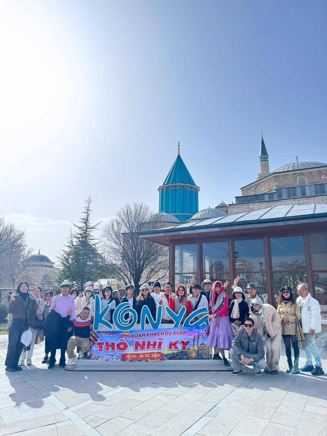 Tour Thổ Nhĩ Kỳ -  Đoàn khách du xuân