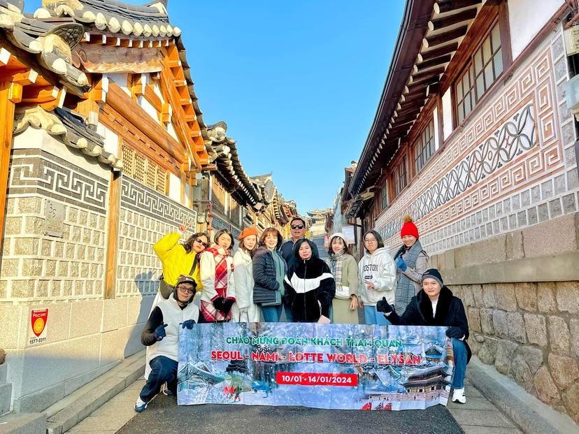thumbai review tourHàn Quốc: Seoul - Nami - Everland | Mùa hoa anh đào 