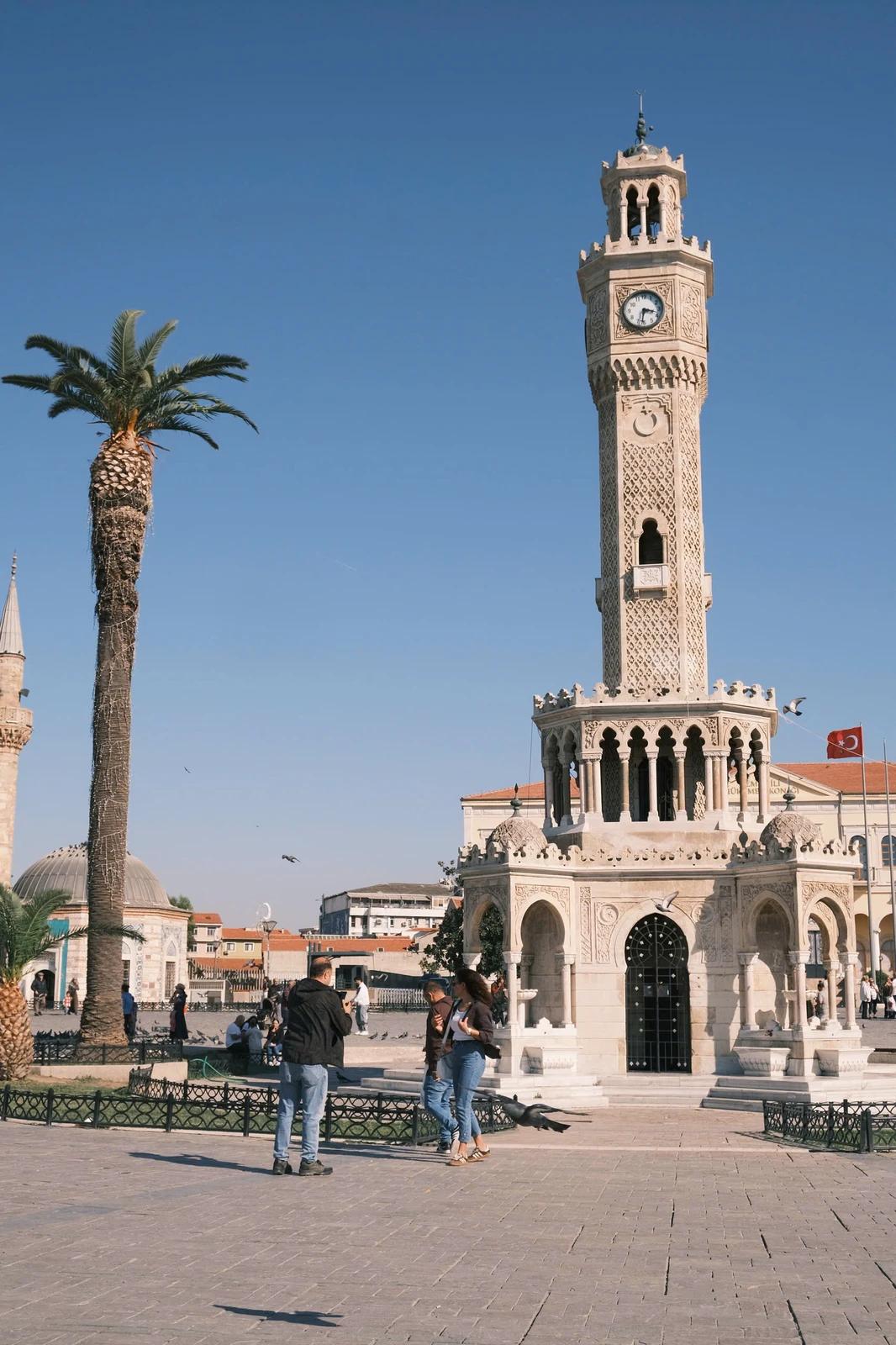 Tháp đồng hồ Izmir - Tour Thổ Nhĩ Kỳ