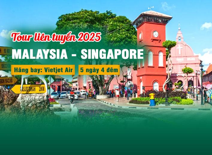 Tour Malaysia - Singapore 5 ngày 4 đêm 2025