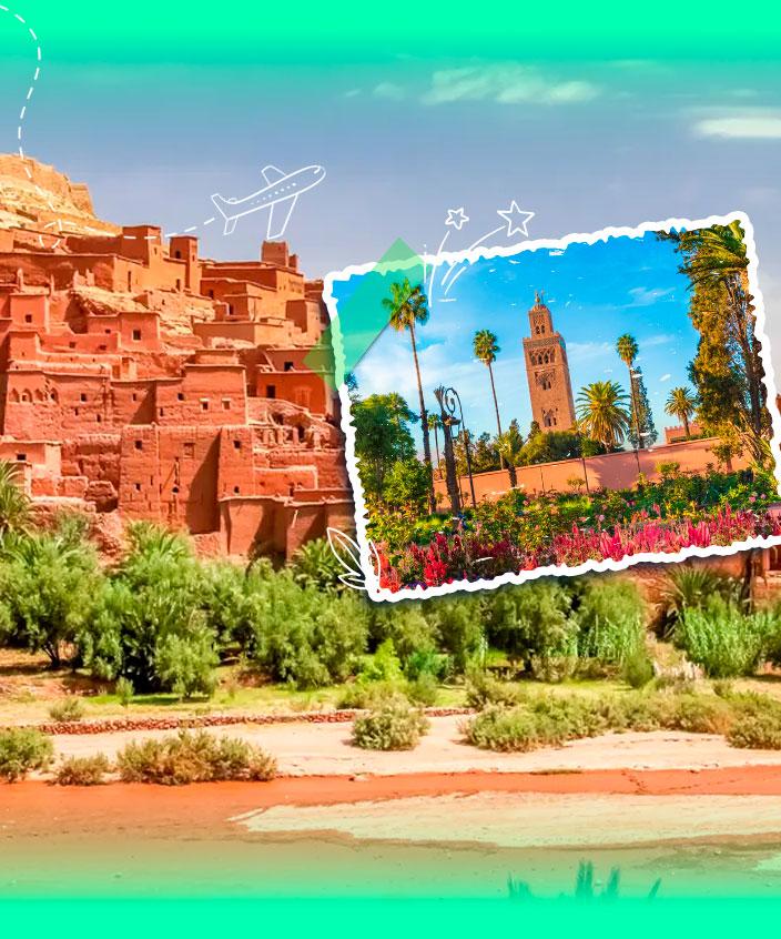 Tour khám phá Bắc Phi: Maroc "Ngàn lẻ một đêm" | Marrakech – Ouarzazate – Sa Mạc Sahara- Merzouga...