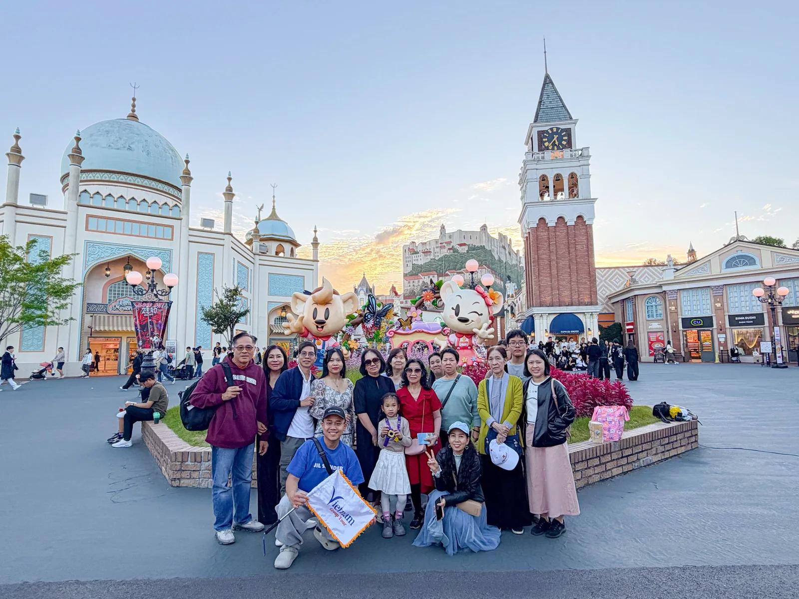 Công viên Everland Hàn Quốc - Tour Hàn Quốc mùa thu