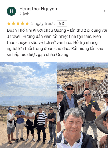 thumbai review tourTour Thổ Nhĩ Kỳ 10N8Đ: Istanbul – Canakkale – Kusadasi – Pamukkale – Cappadocia