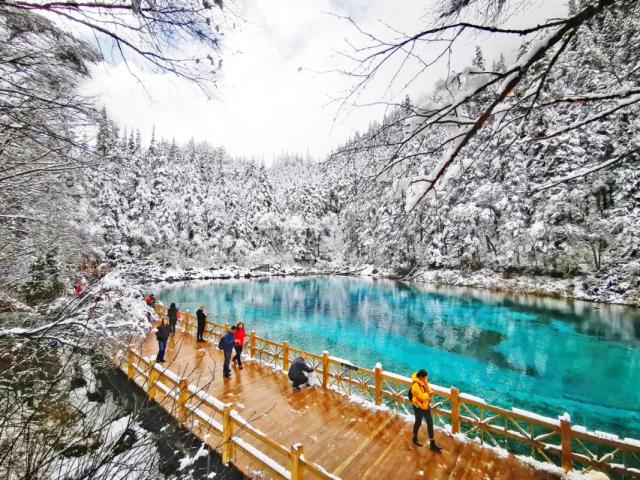 Tour Trung Quốc: Cửu Trại Câu Mùa Đông – Trượt Tuyết Gia Cô Sơn – Đô Giang Yển 6N5Đ | Tour No Shopping Từ TP.HCM