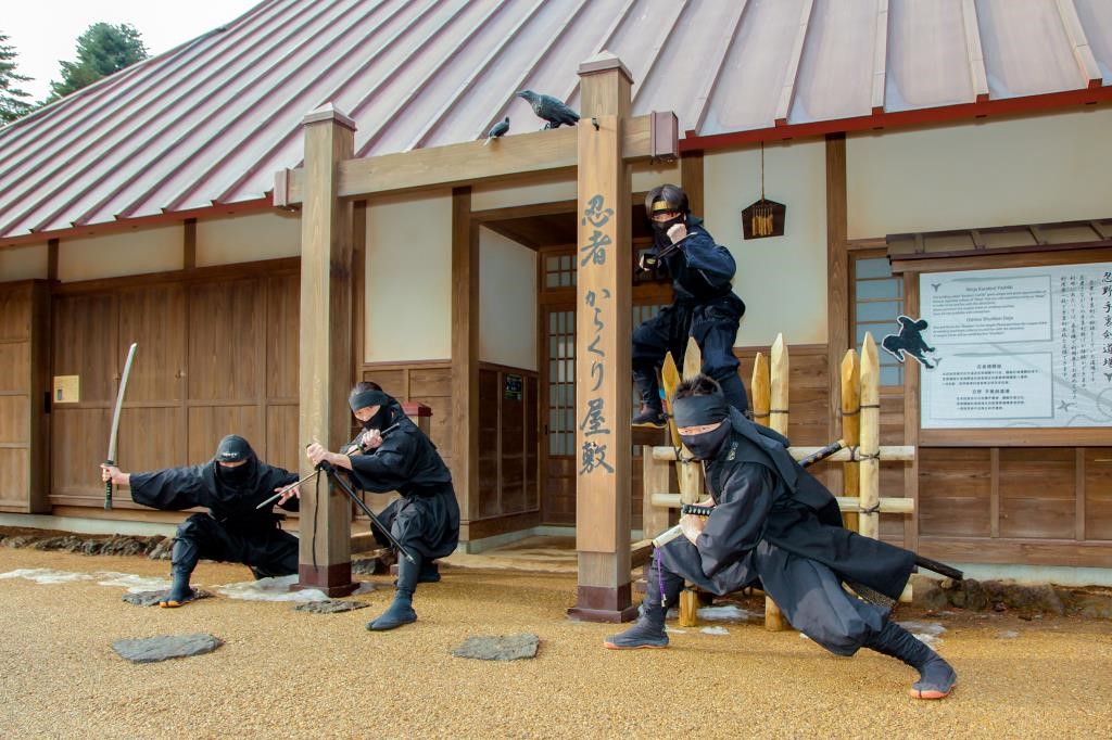 Show biểu diễn ninja truyền thống ở Nhật Bản